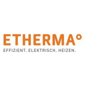 A logo for etherma efficient elektrisch heizer