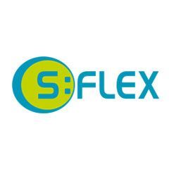 Ein Logo für eine Firma namens S Flex.