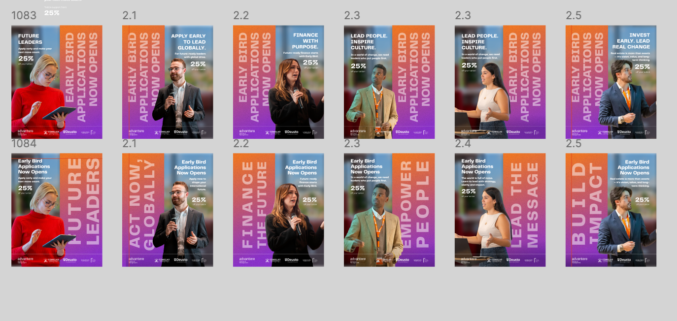 Visualización de trabajo en redes sociales 