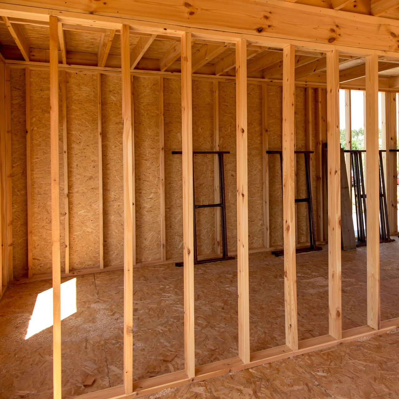 Maison à ossature en bois