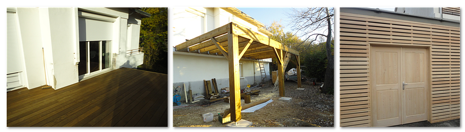 Pose de revêtements extérieurs en bois Pose de revêtements extérieurs en bois