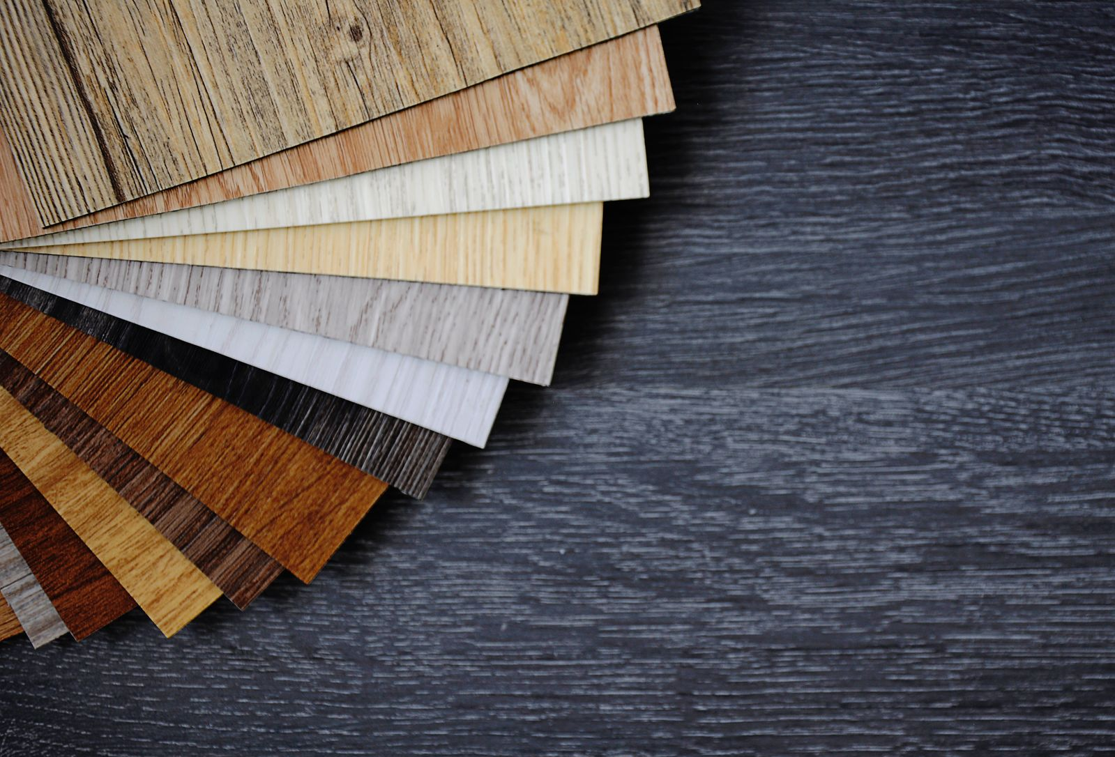 Nuancier de revêtement en lino