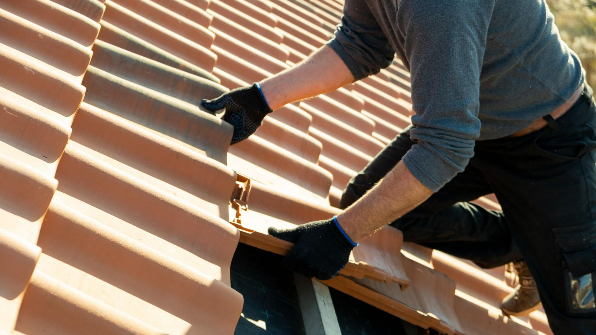 Pose de nouvelles tuiles