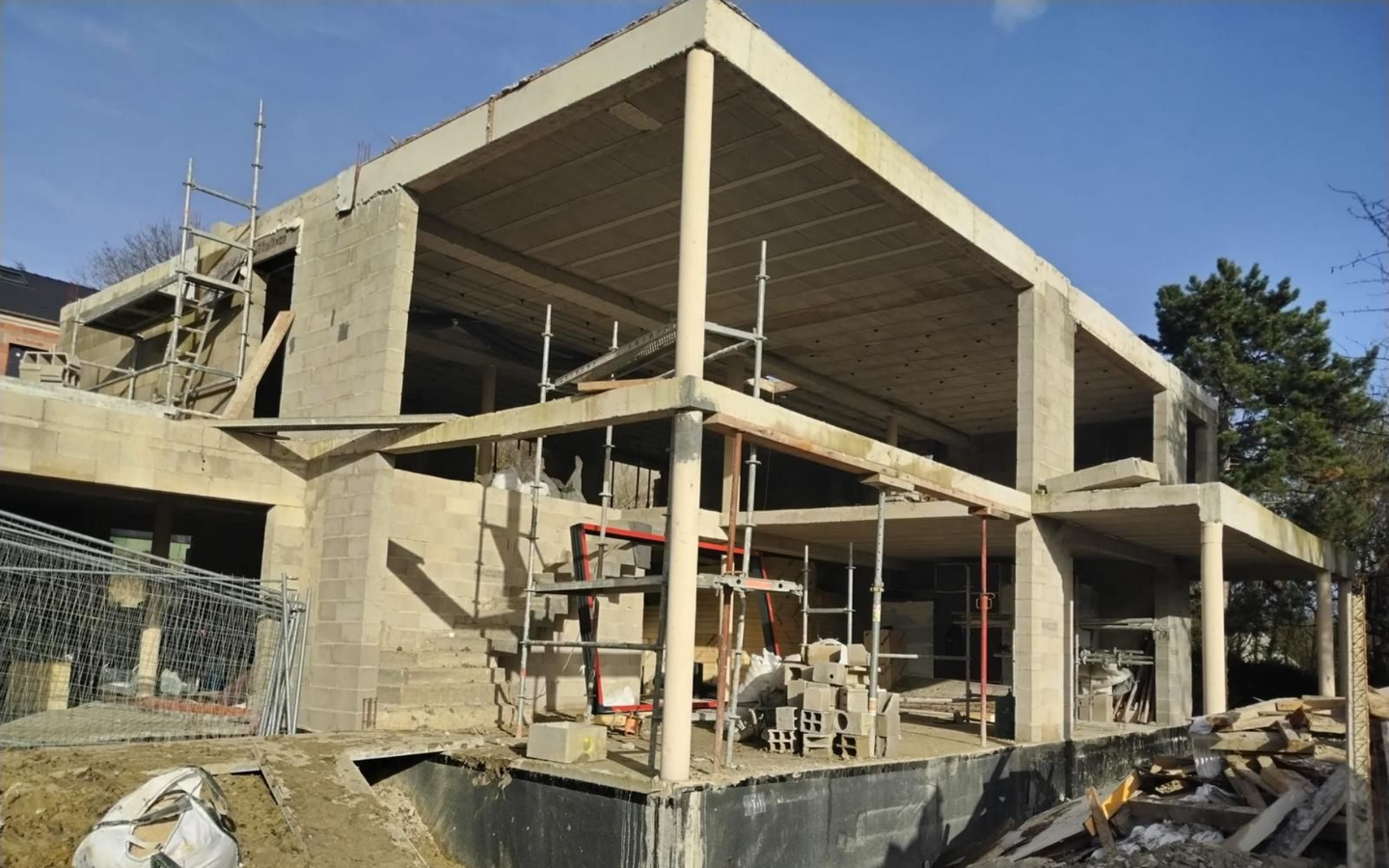 Construction d'un bâtiment