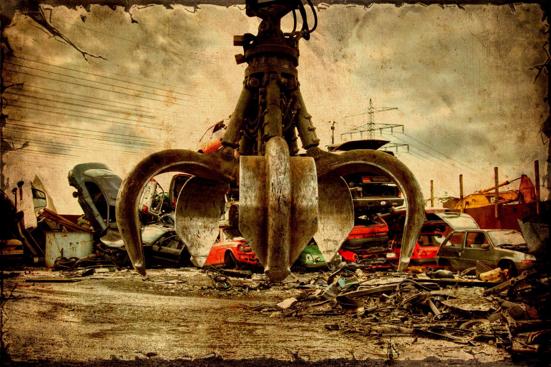 Auto Schrottplatz2 - AutoBuchs