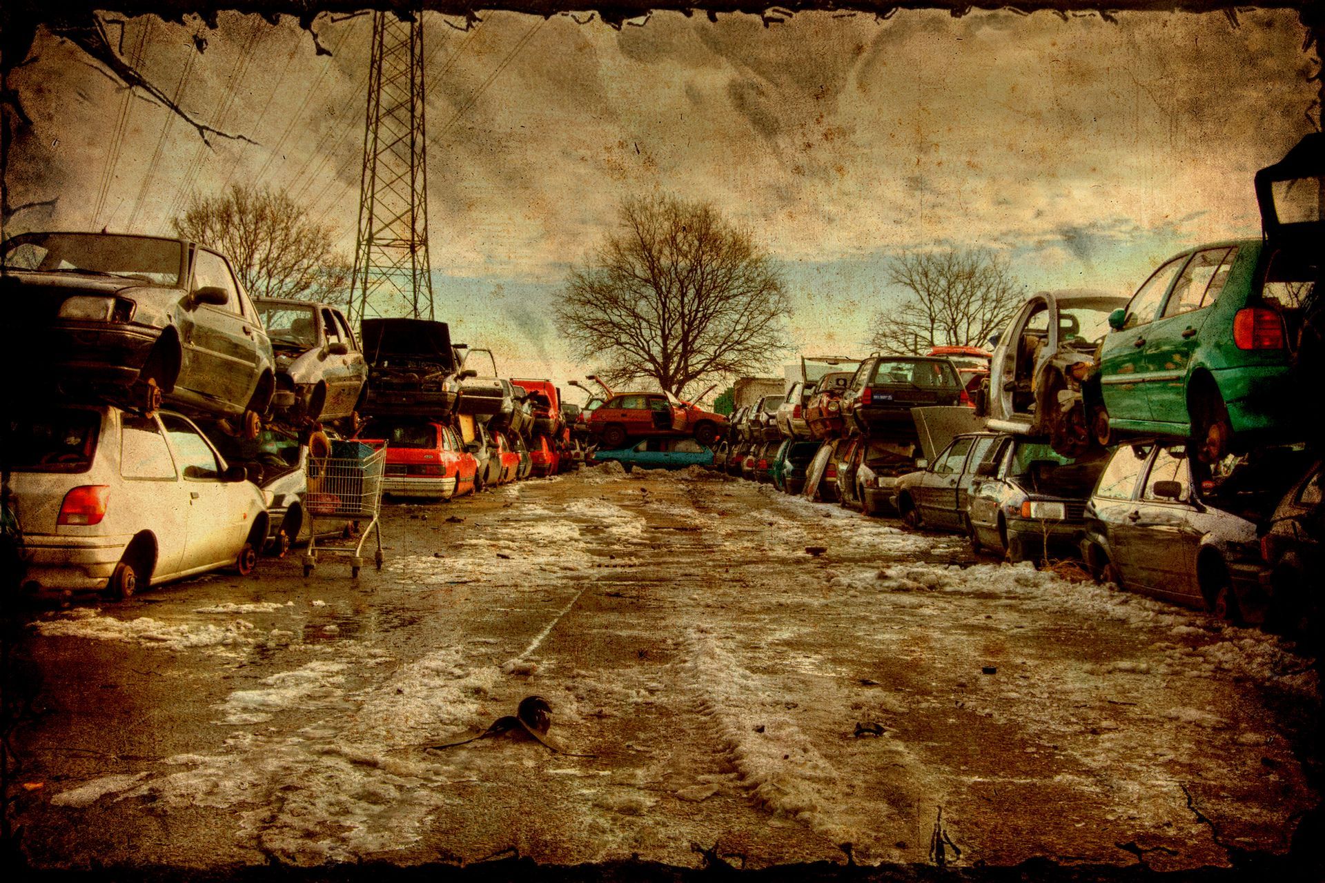 Auto Schrottplatz3 - AutoBuchs