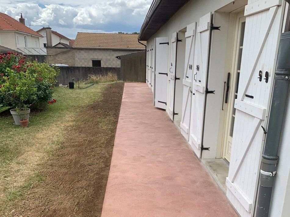 Remplacement de pavés