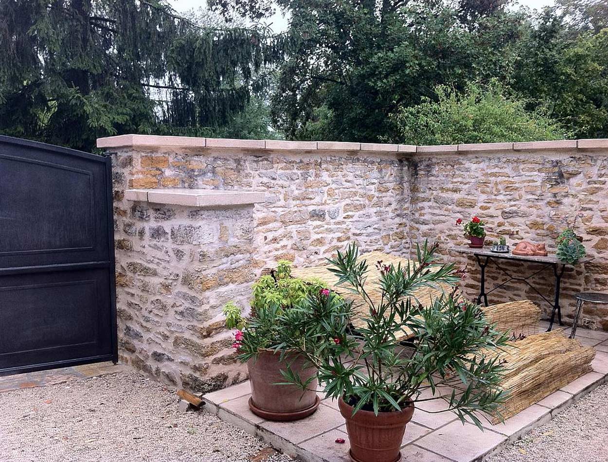 Aménagement extérieur de jardin