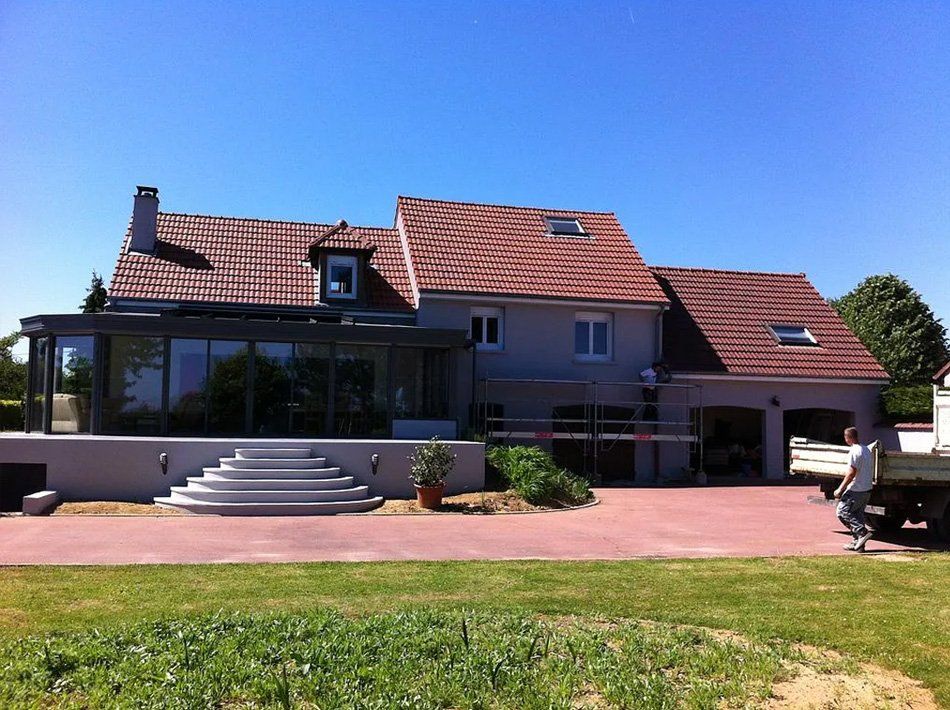 Réalisation de travaux par l'entreprise M. Correia