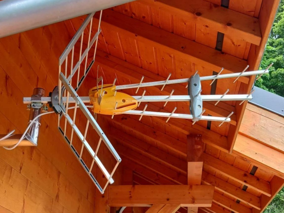 Une antenne râteau