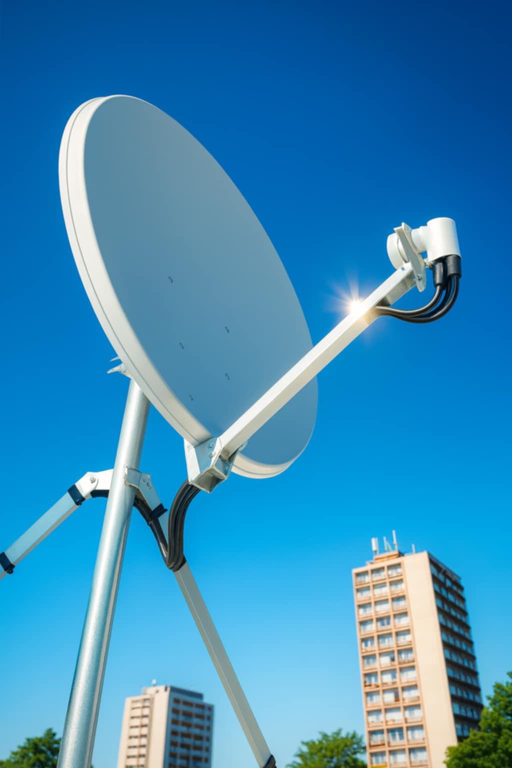 Parabole pour capter la TV