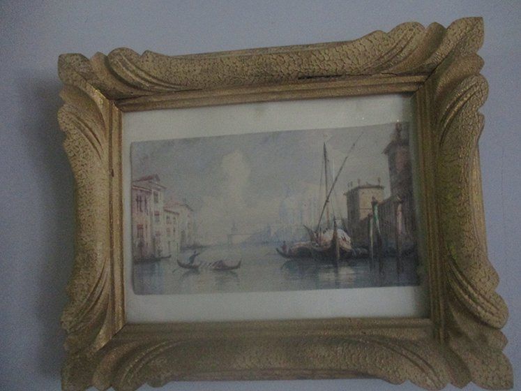 Peinture ancienne représentant Venise