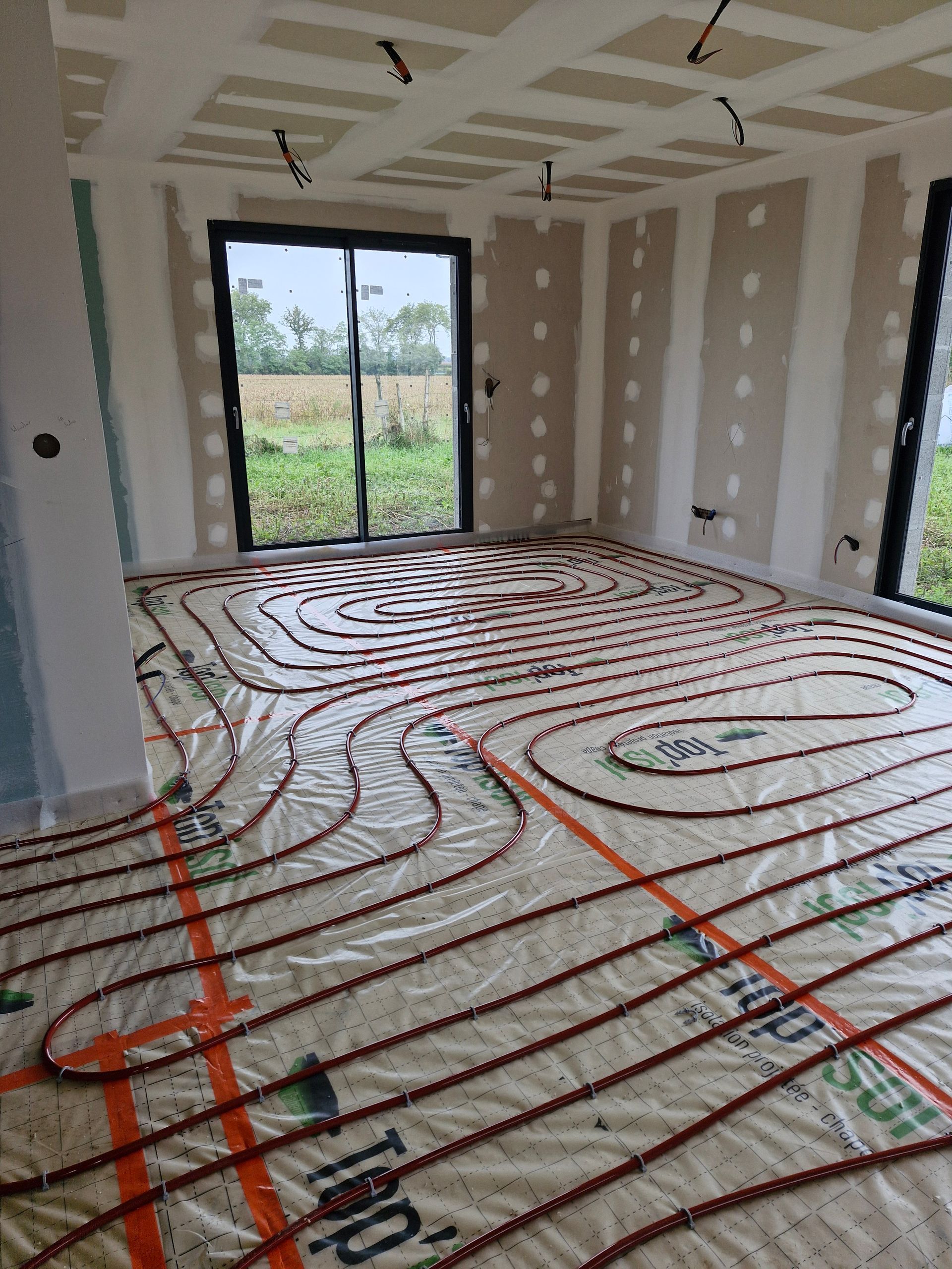 Sol chauffant installation Bourg-en-Bresse