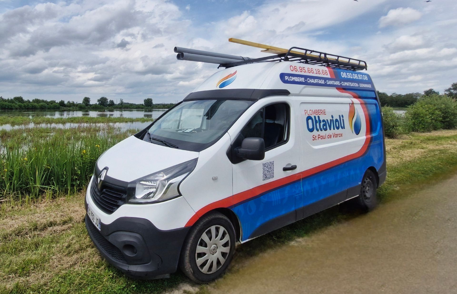 Camionnette d'intervention
