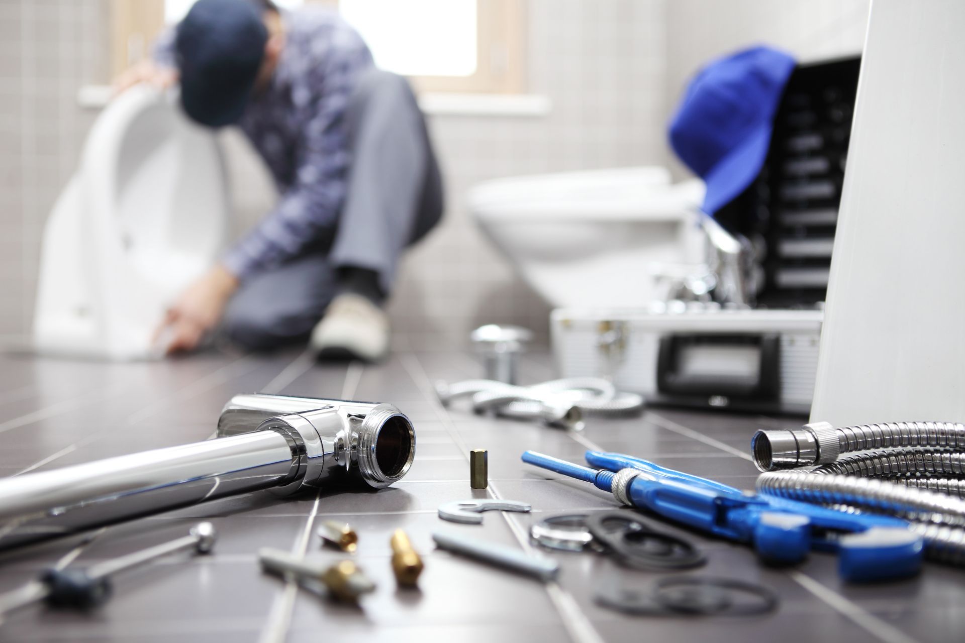 Montage d'un sanitaire