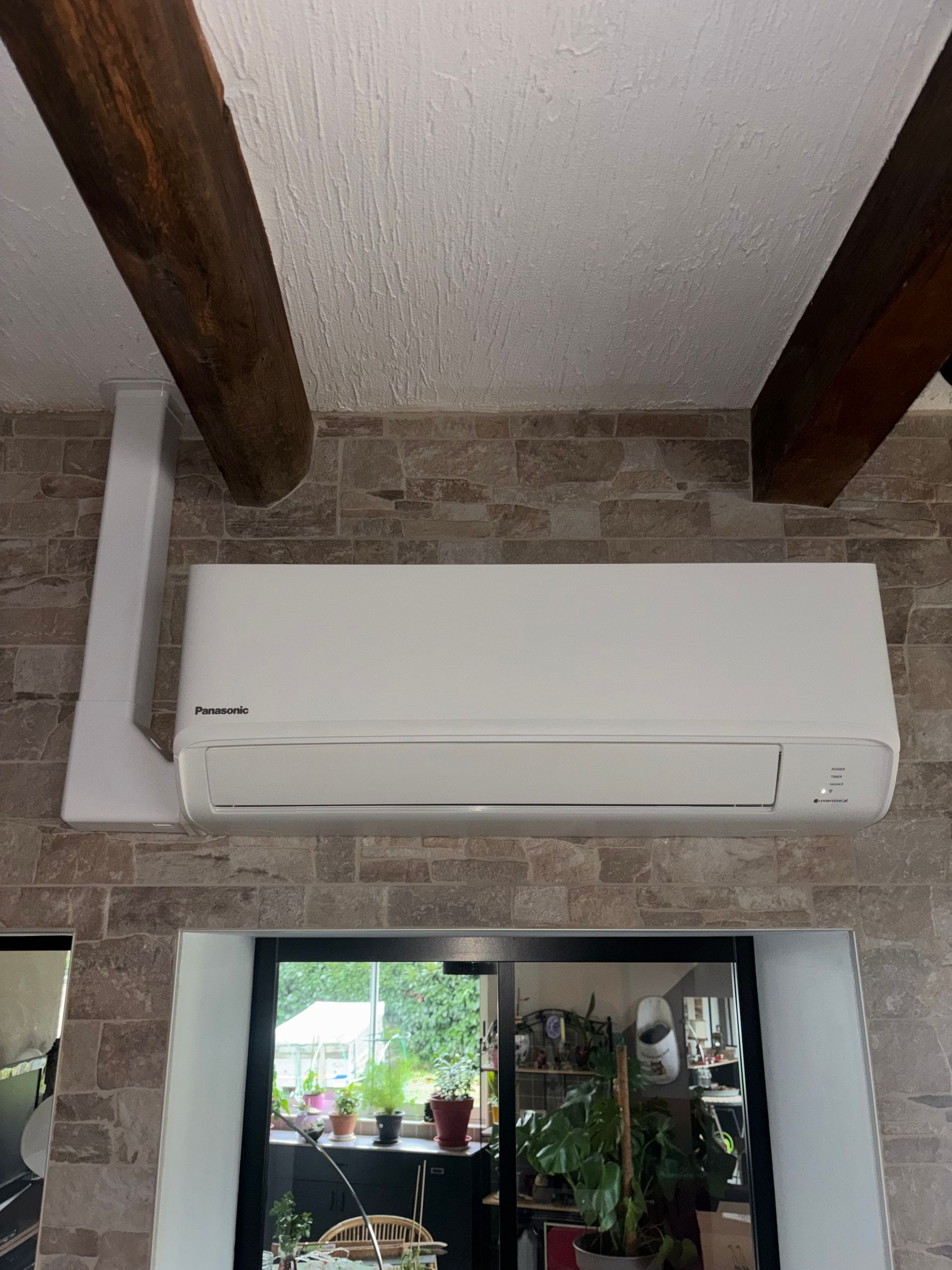 Salon avec climatisation