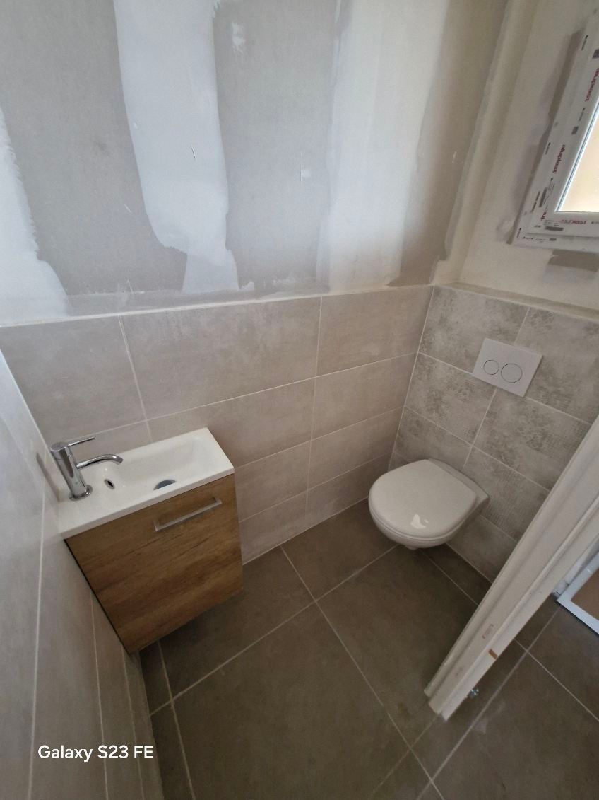 Rénovation de sanitaire à Chalamont