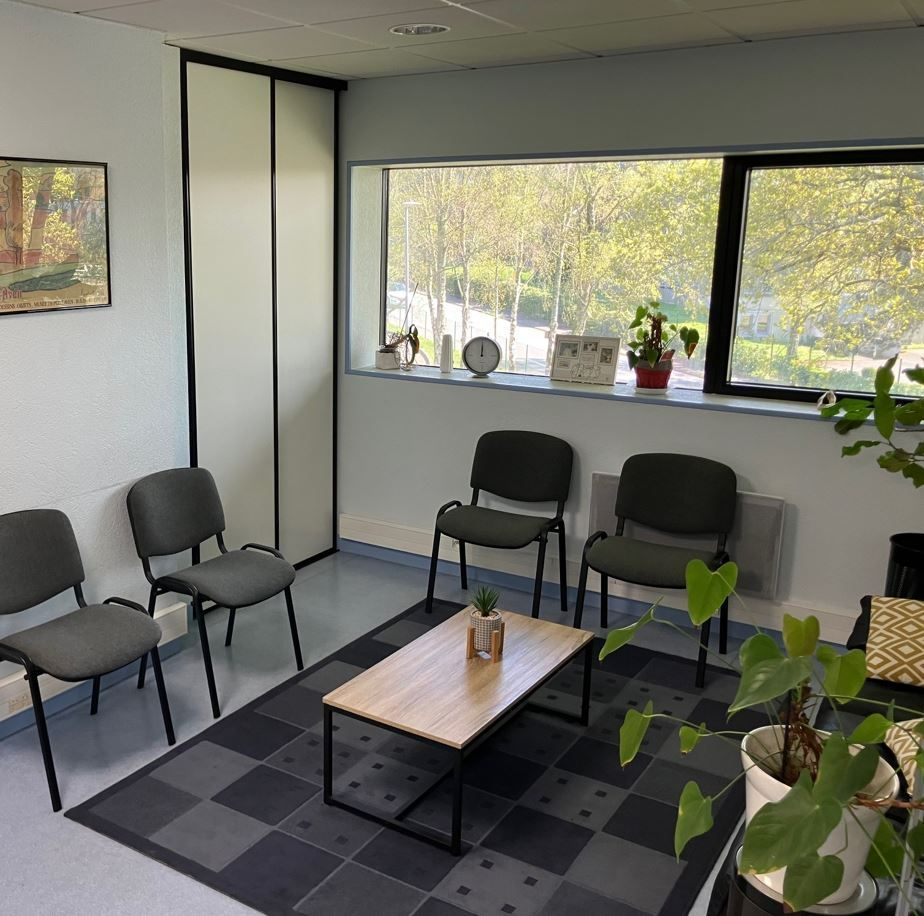 Salle d'attente du cabinet