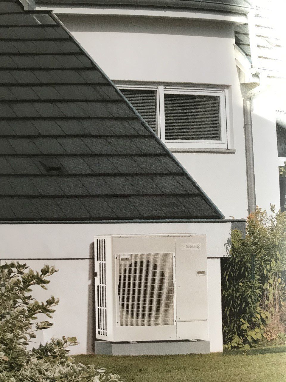 Remplacement d'une chaudière par une pompe à chaleur eau