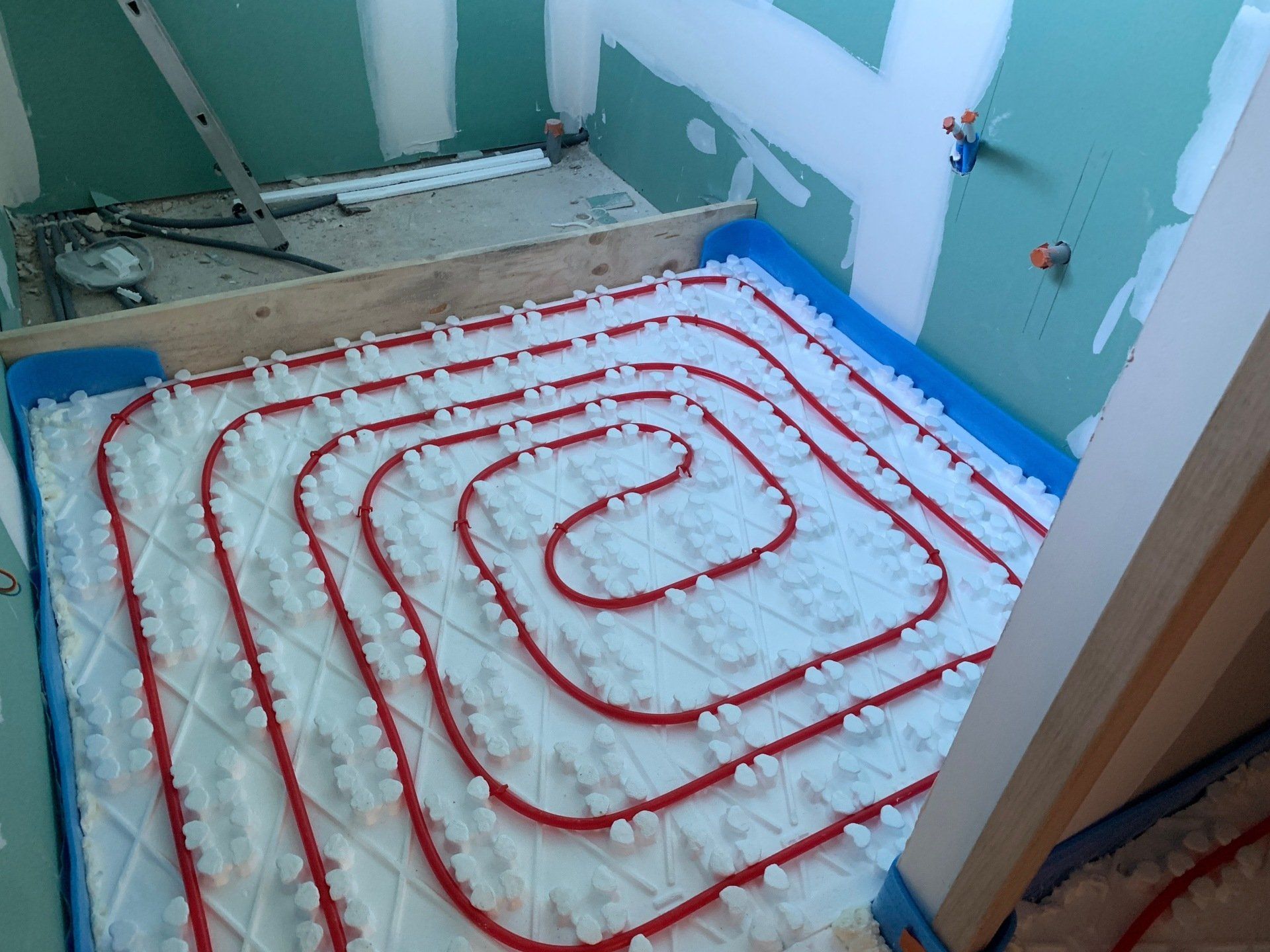 Planchers chauffants basse température