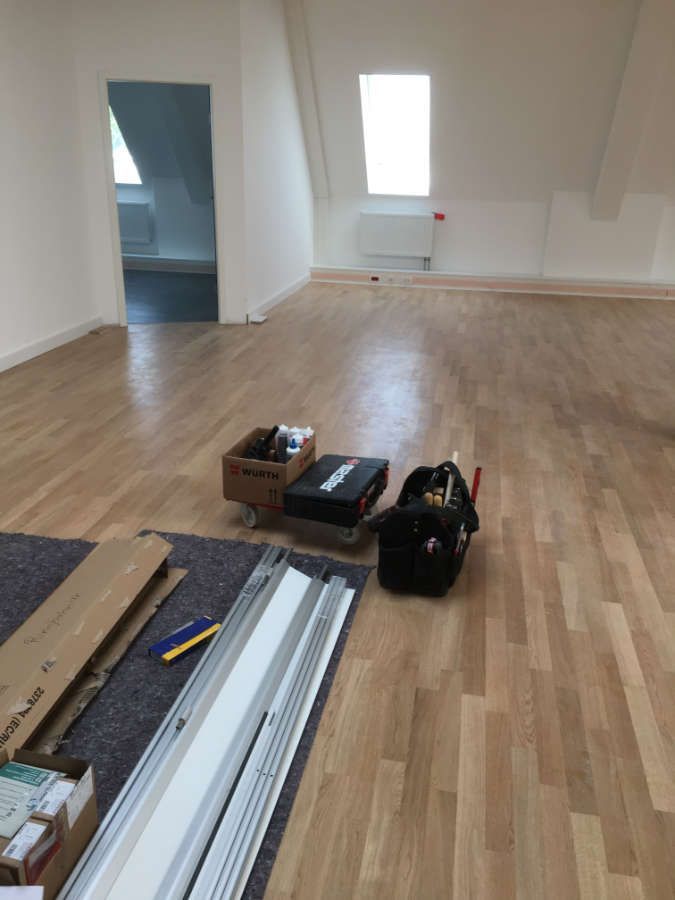 Zweischichtparkett verlegt von Fussboden Siegmund