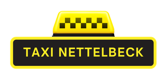 Ein Taxischild mit der Aufschrift „Taxi Nettelberg“