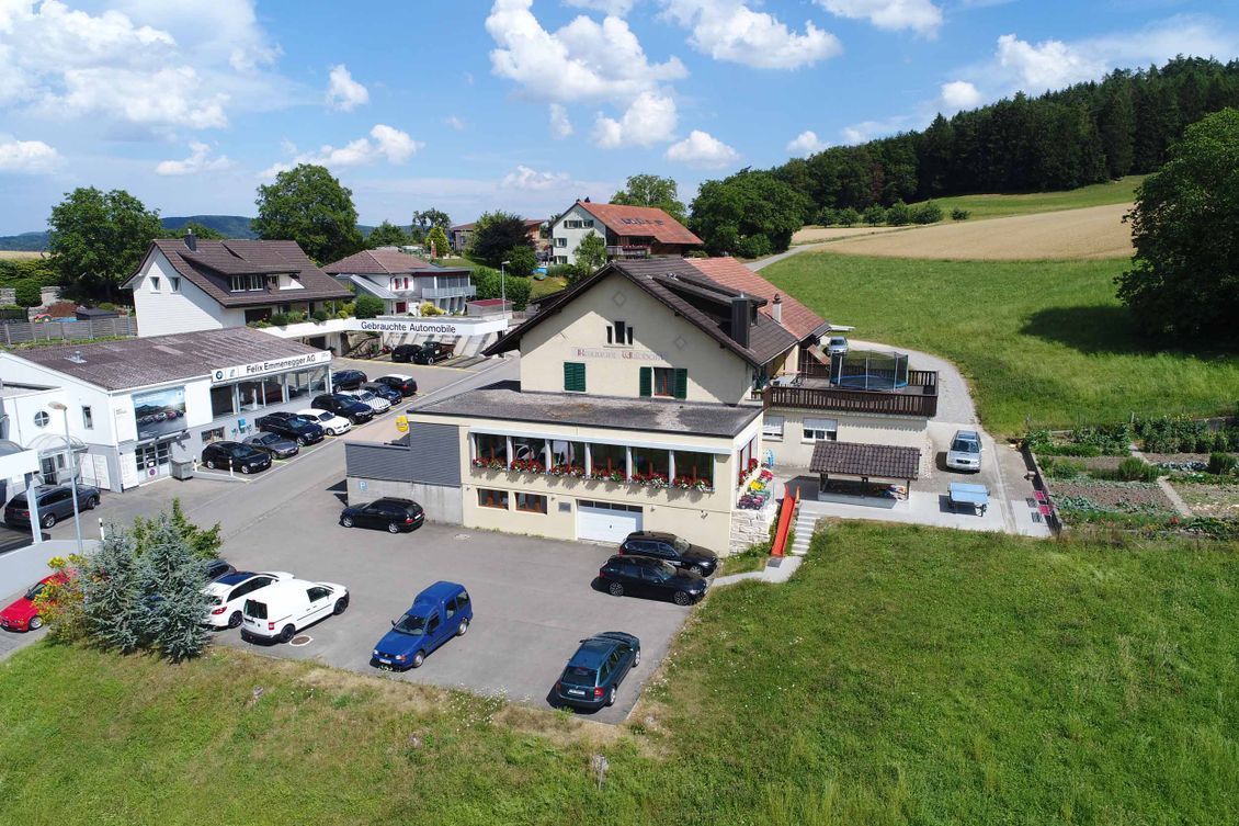 Haus und Umgebung - Restaurant Waldheim