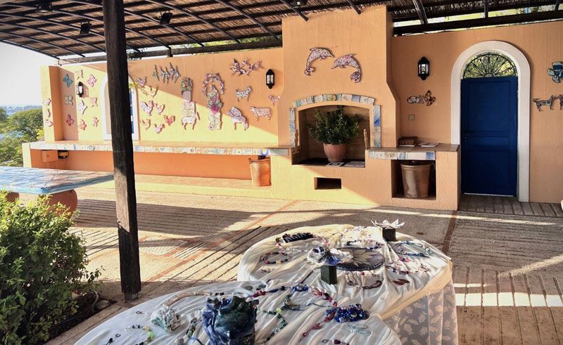 Έφη Σπηλιώτη | Έκθεση στην έπαυλη ΠΕΜΑΧΡΙΝΑ  Μηνιές Κεφαλονιάς