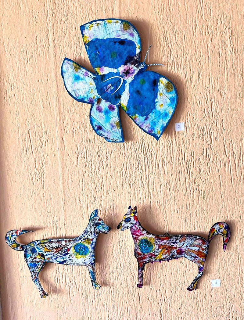 Έφη Σπηλιώτη | Έκθεση στην έπαυλη ΠΕΜΑΧΡΙΝΑ  Μηνιές Κεφαλονιάς