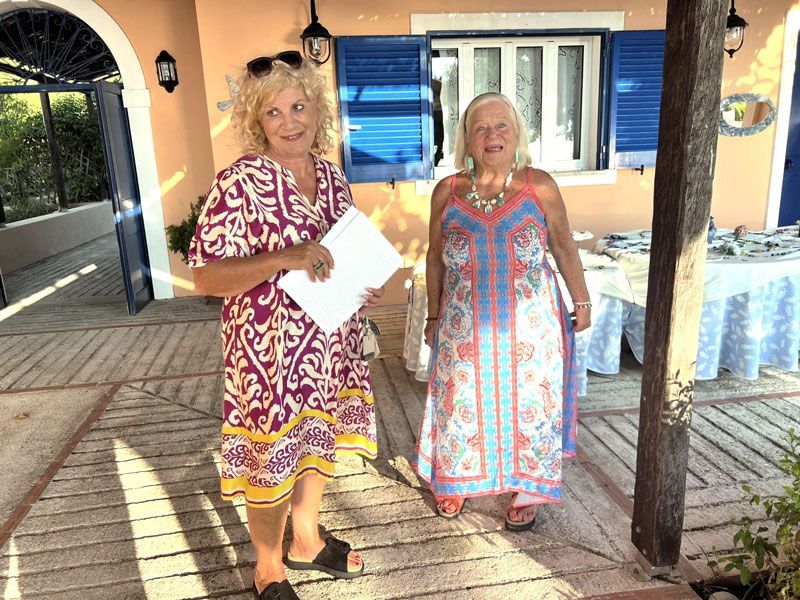 Έφη Σπηλιώτη | Έκθεση στην έπαυλη ΠΕΜΑΧΡΙΝΑ  Μηνιές Κεφαλονιάς