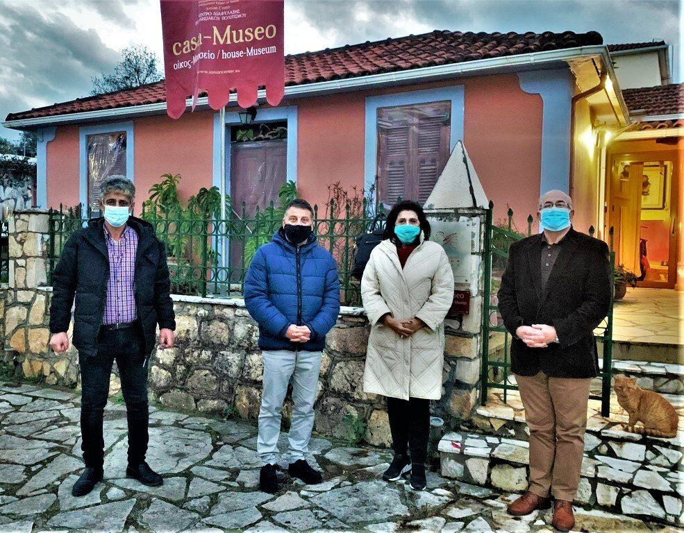 Υψηλοί επισκέπτες έκαμαν ποδαρικό στο casa Museo στον Καραβόμυλο