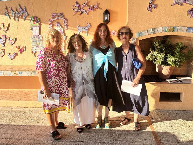 Έφη Σπηλιώτη | Έκθεση στην έπαυλη ΠΕΜΑΧΡΙΝΑ  Μηνιές Κεφαλονιάς