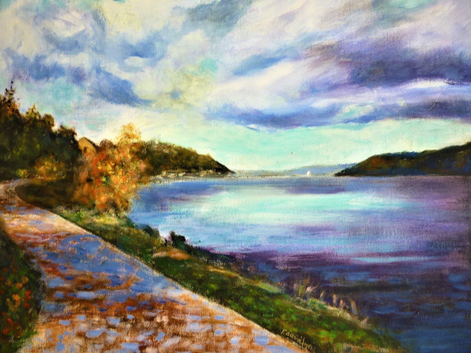 Εκθεση ζωγραφικής το Γεράσιμου Δανάλη στο Ionian center, στον Καραβόμυλο