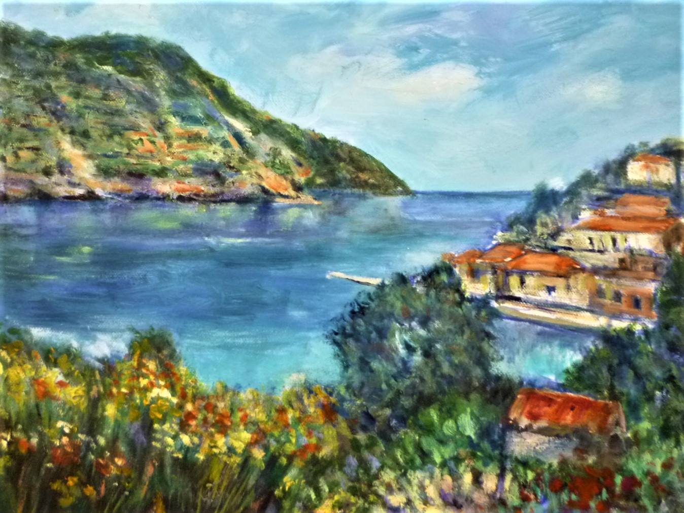 Εκθεση ζωγραφικής το Γεράσιμου Δανάλη στο Ionian center, στον Καραβόμυλο