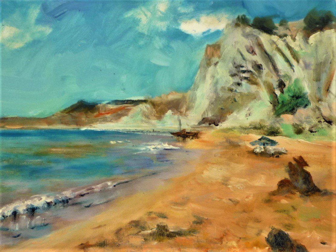 Εκθεση ζωγραφικής το Γεράσιμου Δανάλη στο Ionian center, στον Καραβόμυλο