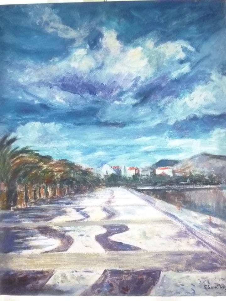 Εκθεση ζωγραφικής το Γεράσιμου Δανάλη στο Ionian center, στον Καραβόμυλο