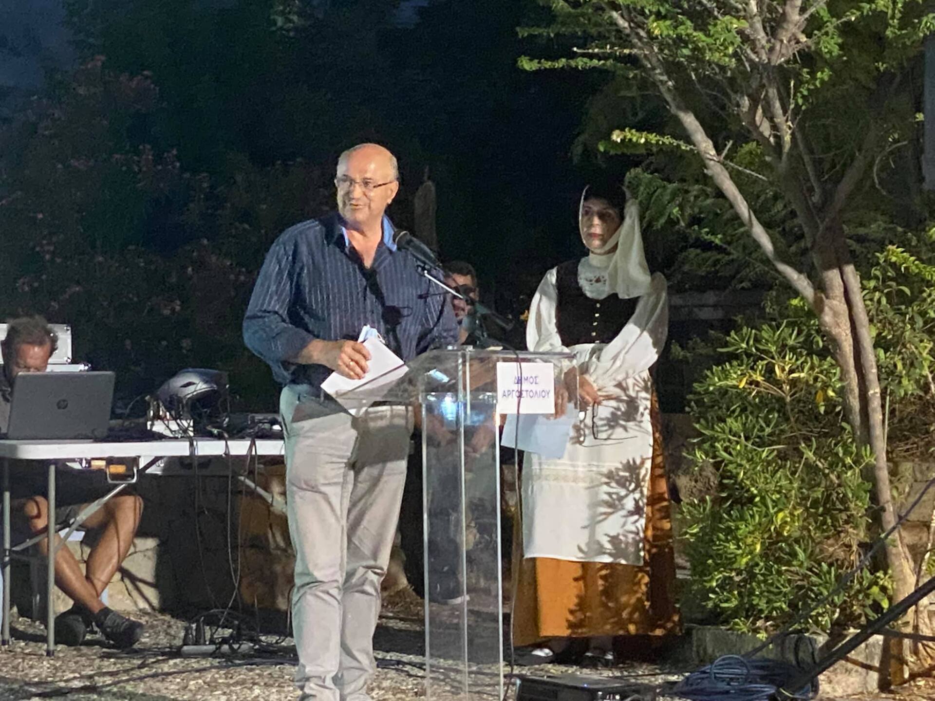 εκ μέρους της Π.Ι.Ν ο αντιπεριφερειάρχης  Αγροτικής οικονομίας και Ανάπτυξης Υπαίθρου Ι.Ν. κύριος Σ.Κουρής