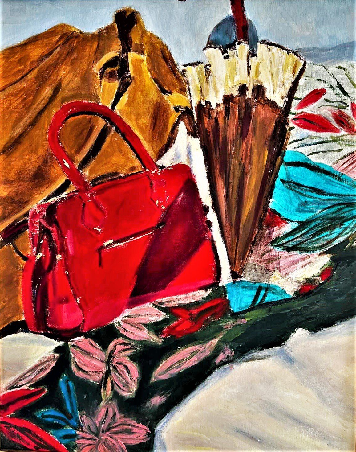 Η Ολγα Μέλλιου παρουσιάζει εργα της στο Διαπολιτισμικό Κέντρο Ιονίου στον Καραβόμυλο