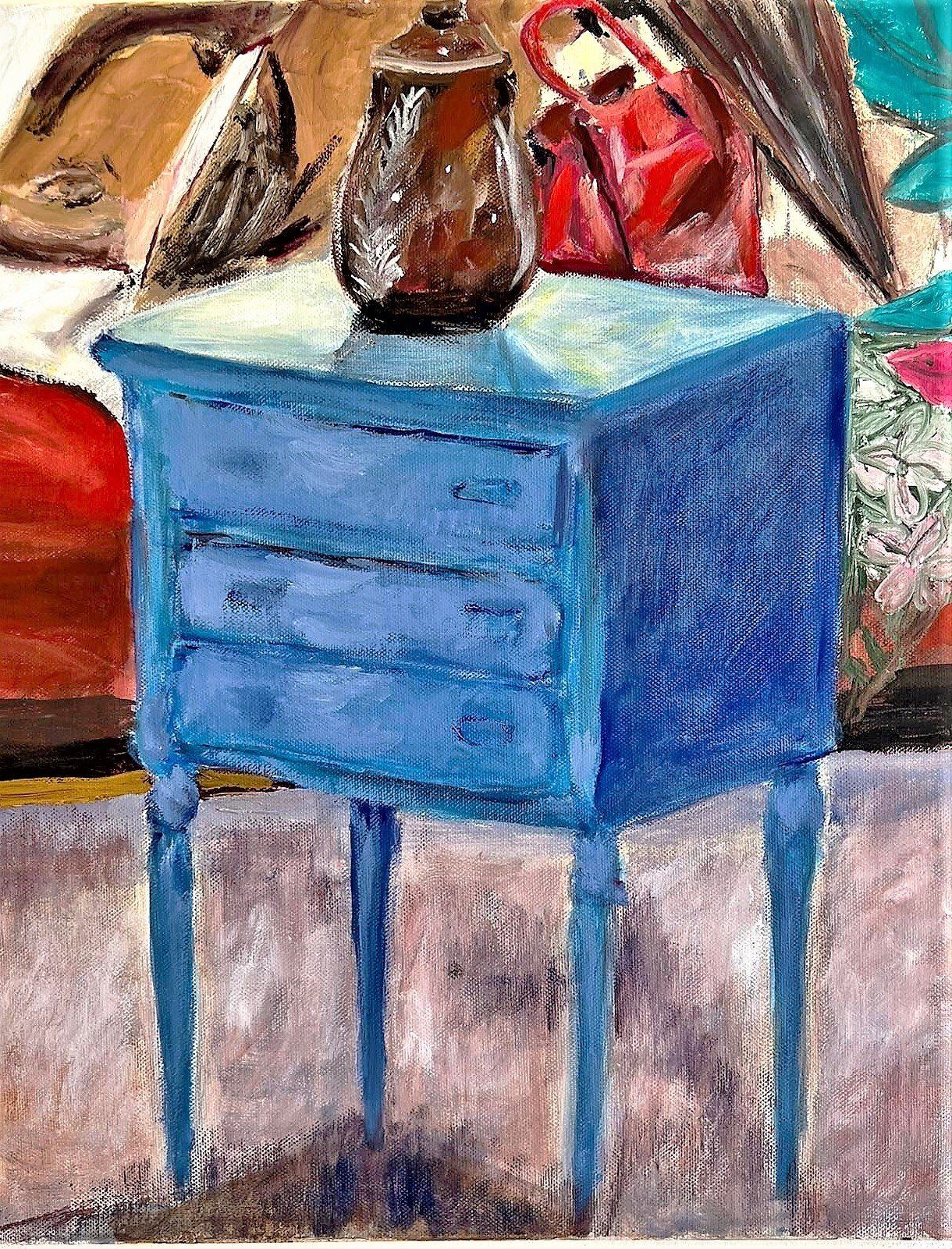 Η Ολγα Μέλλιου παρουσιάζει εργα της στο Διαπολιτισμικό Κέντρο Ιονίου στον Καραβόμυλο