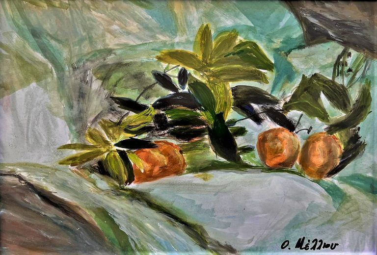 Η Ολγα Μέλλιου παρουσιάζει εργα της στο Διαπολιτισμικό Κέντρο Ιονίου στον Καραβόμυλο