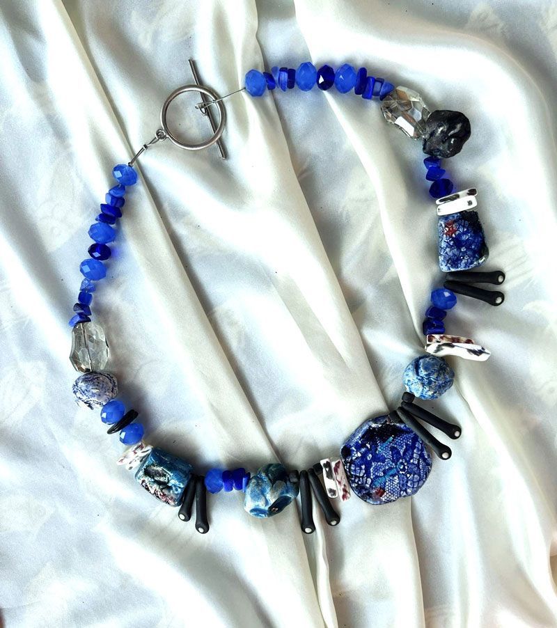 Έφη Σπηλιώτη | Έκθεση στην έπαυλη ΠΕΜΑΧΡΙΝΑ  Μηνιές Κεφαλονιάς - Κοσμήματα