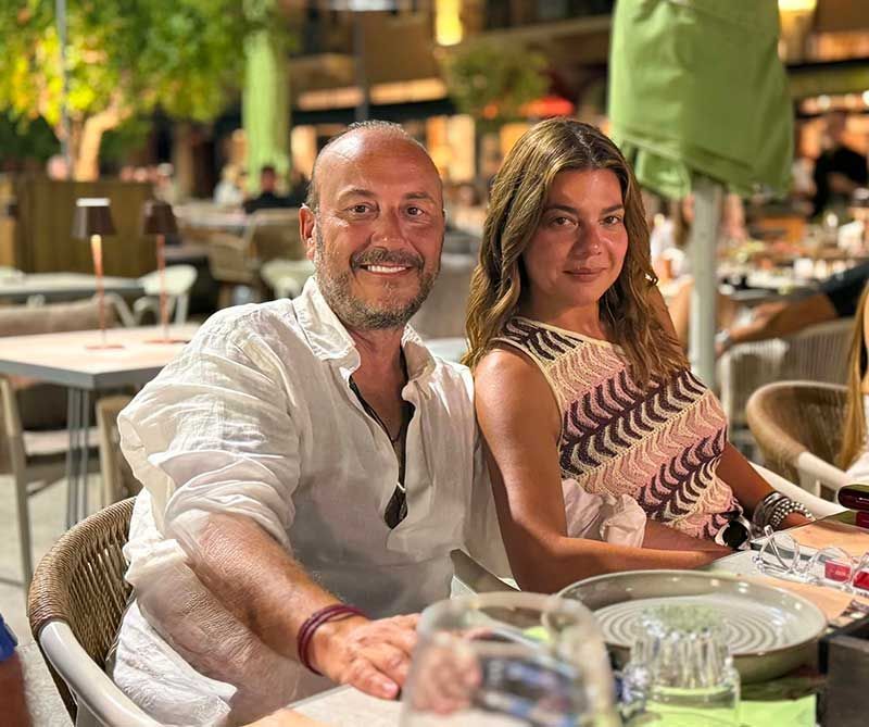 Θοδωρής Μπέλεσης και Στεφανία Μακρή