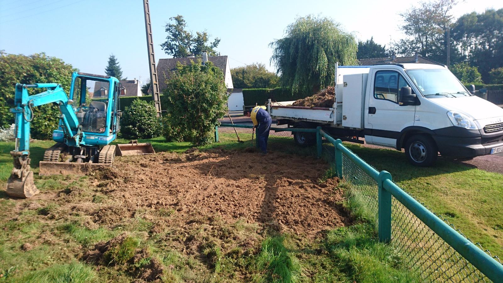 Travaux de terrassement