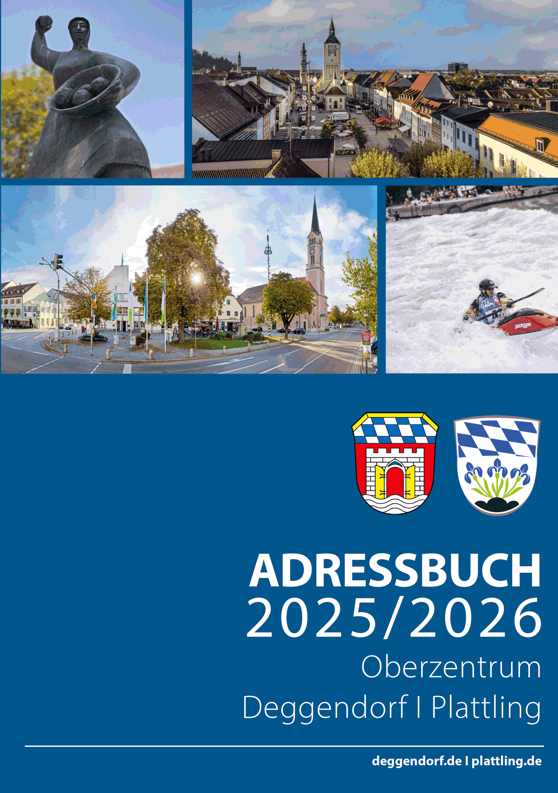 Adressbuch  2025/2026 Oberzentrum Deggendorf | Plattling