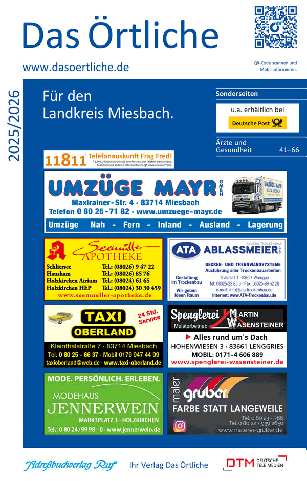 Das Örtliche Miesbach