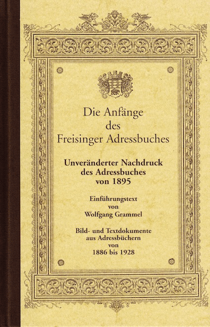 Adressbuch-Reprint  Freising 1895