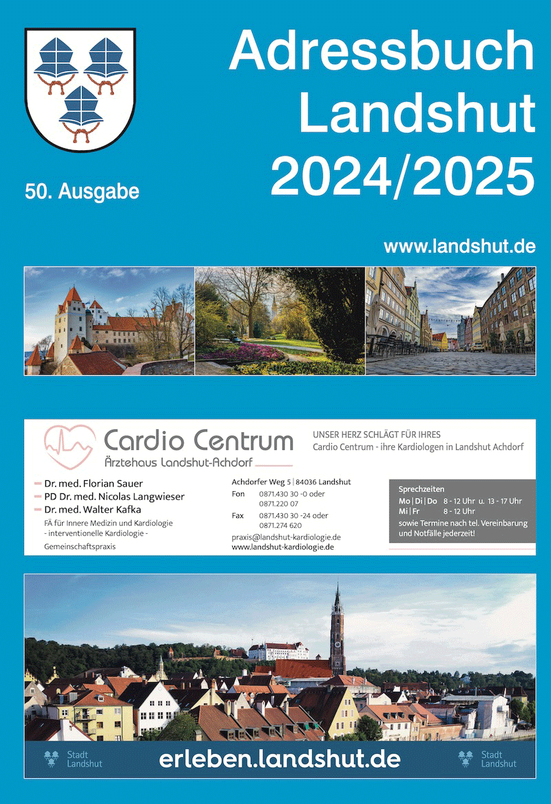 Adressbuch 2024/2025 Landshut