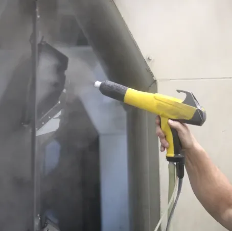 Pistolet à peinture sur galvanisation