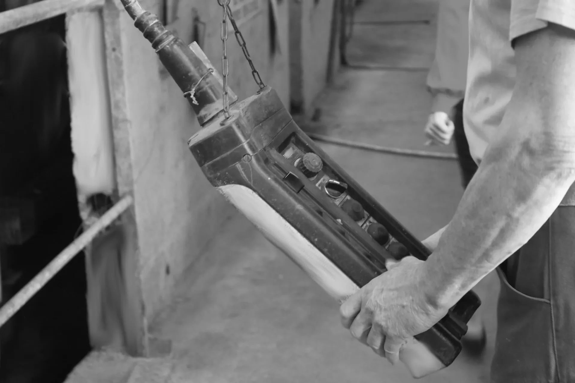 Télécommande pour la galvanisation