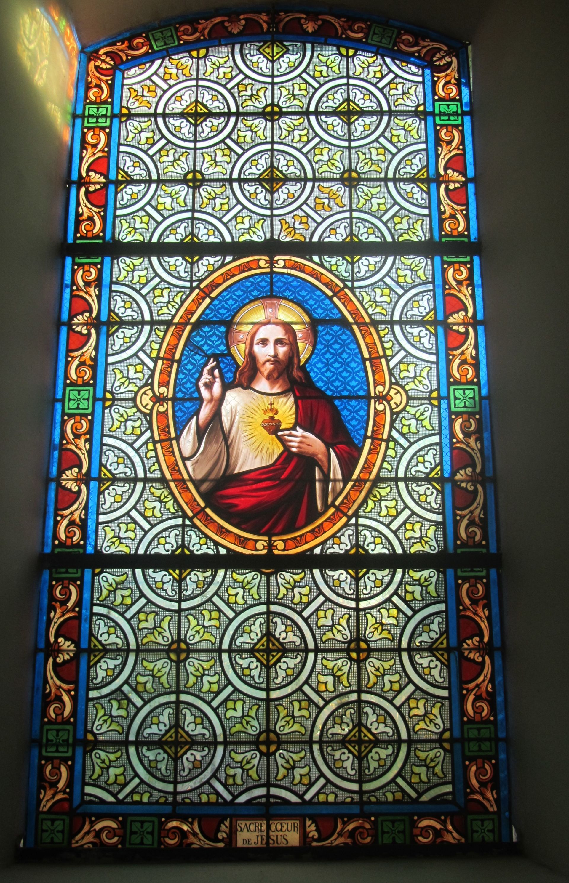Vitrail monastique